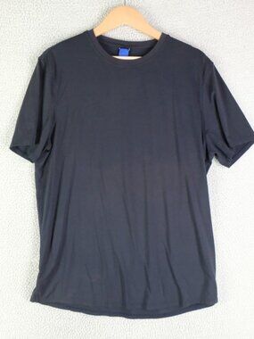 Kit Ace T Shirt Mens Large Navy Blue Short Sleeve Performance Athletic
